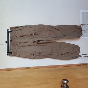 Army Green Forever21 Carpenter Pants